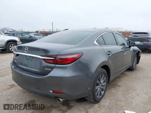 2020 Mazda 6 Sport with VIN JM1GL1UM3L1523858, listed as a IAAI auction lot 41506321 with 49,102 mi miles and . Bid and sale history available at DreamBid. Image 4.