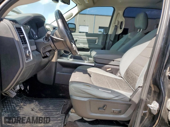 2014 Ram 1500 Big Horn with VIN 1C6RR7LT9ES452415, listed as a Copart auction lot 61261995 with 201,309 mi miles and Salvage title. Bid and sale history available at DreamBid. Image 7.