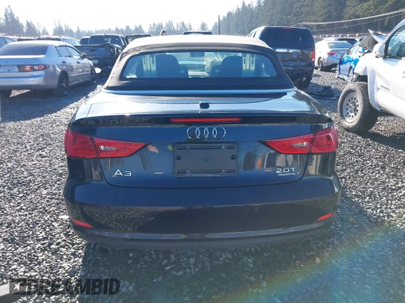 2016 Audi A3 2.0T Premium Plus with VIN WAU38LFF1G1100368, listed as a IAAI auction lot 41445148 with 102,793 mi miles. Bid and sale history available at carsss.com. Image 16.