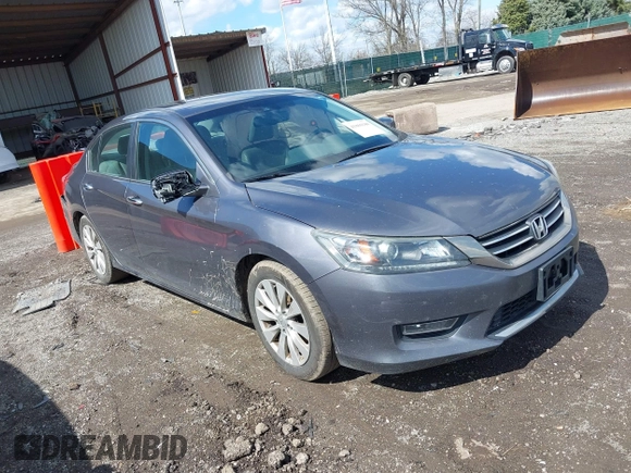 2013 Honda Accord Sdn EX-L with VIN 1HGCR2F80DA009973, listed as a IAAI auction lot 41869180 with 161,595 mi miles. Bid and sale history available at carsss.com. Image 1.
