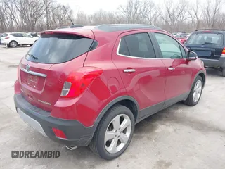2015 Buick Encore with VIN KL4CJASB4FB106960, listed as a IAAI auction lot 41798028 with 117,222 mi miles. Bid and sale history available at carsss.com. Image 4.