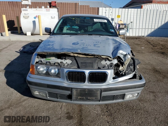 1997 BMW 3 Series 328is with VIN WBABG1329VET03924, listed as a Copart auction lot 41533225 with 96,208 mi miles and Salvage Title. Bid and sale history available at carsss.com. Image 5.