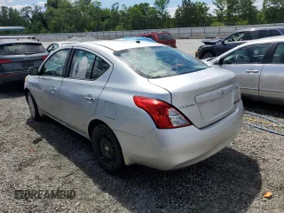 2012 Nissan Versa S with VIN 3N1CN7AP4CL867883, listed as a Copart auction lot 55917815 with 136,405 mi miles and Salvage title. Bid and sale history available at DreamBid. Image 2.