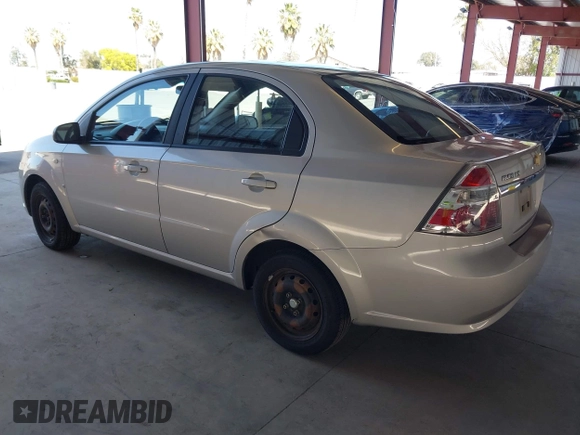 2007 Chevrolet Aveo LS with VIN KL1TD56667B049669, listed as a IAAI auction lot 41989575 with 73,710 mi miles and . Bid and sale history available at DreamBid. Image 3.