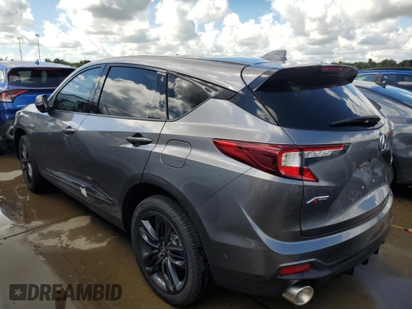 2022 Acura RDX w/A-Spec Package with VIN 5J8TC1H64NL002845, listed as a Copart auction lot 73737364 with 24,140 mi miles and Non Repairable. Bid and sale history available at carsss.com. Image 2.