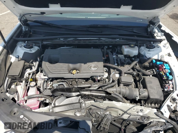 2024 Lexus ES 300h with VIN 58ADA1C10RU040064, listed as a Copart auction lot 58858825 with 8,021 mi miles and Salvage title. Bid and sale history available at DreamBid. Image 11.