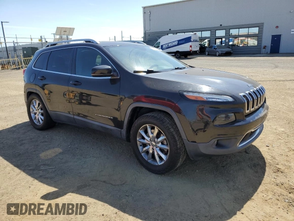 2016 Jeep Cherokee Limited with VIN 1C4PJLDB9GW207115, listed as a Copart auction lot 60512885 with 97,583 mi miles and Salvage title. Bid and sale history available at DreamBid. Image 4.