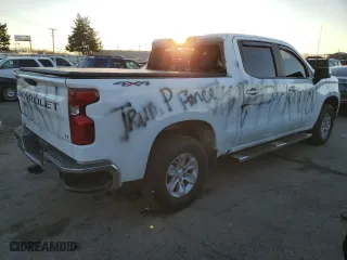 2019 Chevrolet Silverado 1500 LT with VIN 3GCUYDED6KG105959, listed as a Copart auction lot 84004974 with 162,766 mi miles and Salvage Title. Bid and sale history available at carsss.com. Image 3.