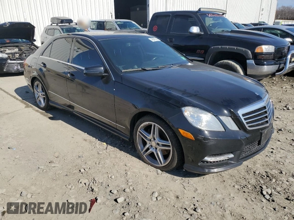 2013 Mercedes-Benz E 350 Luxury with VIN WDDHF8JB8DA735489, listed as a Copart auction lot 48387335 with 247,382 mi miles and Clean Title. Bid and sale history available at DreamBid. Image 4.
