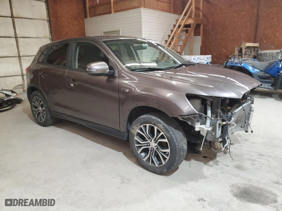 2017 Mitsubishi Outlander Sport ES 2.0 with VIN JA4AP3AU5HZ004565, listed as a Copart auction lot 53265245 with 171,957 mi miles and Salvage Title. Bid and sale history available at carsss.com. Image 4.