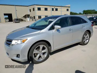 2014 Toyota Venza LE with VIN 4T3ZK3BB7EU070065, listed as a Copart auction lot 61535895 with 163,224 mi miles and Salvage title. Bid and sale history available at DreamBid. Image 1.