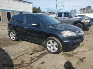 2008 Acura RDX with VIN 5J8TB18288A002993, listed as a Copart auction lot 46343775 with 174,201 mi miles and Salvage Title. Bid and sale history available at carsss.com. Image 4.