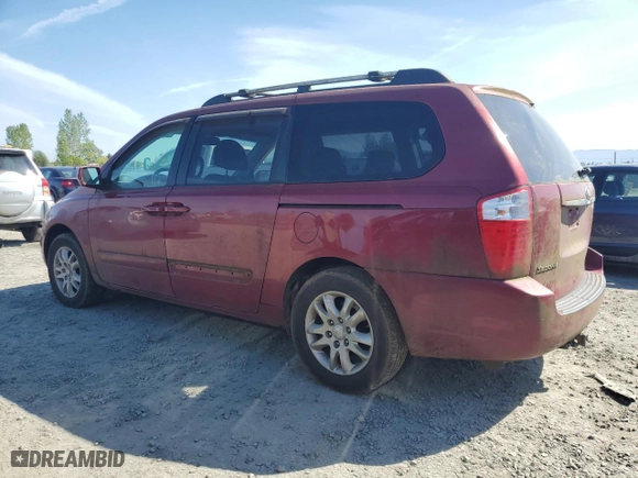 2006 Kia Sedona LX with VIN KNDMB233166042843, listed as a Copart auction lot 53064215 with 151,390 mi miles and Clean Title. Bid and sale history available at carsss.com. Image 2.