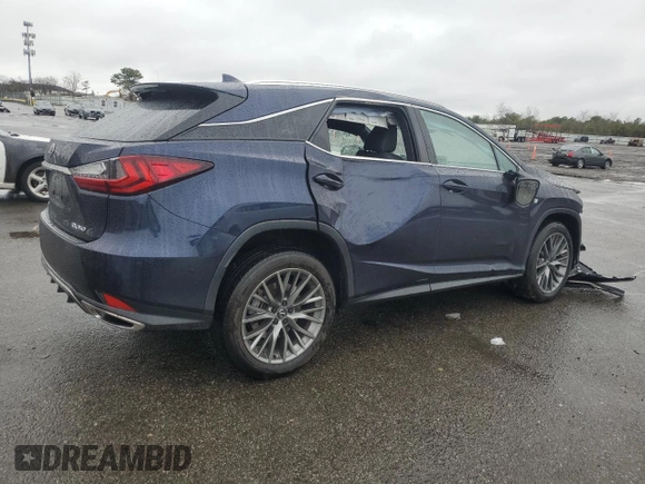 2022 Lexus RX 350 F Sport с VIN 2T2SZMDA2NC329753, выставлен на аукционе Copart как лот 51712485 с пробегом 34 874 миль миль и Списание • Salvage title. История ставок и продаж доступна на DreamBid. Изображение 3.
