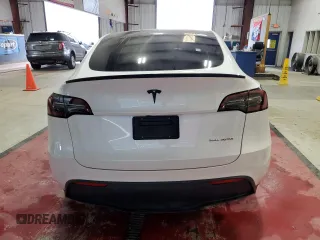 2023 Tesla Model Y Long Range with VIN 7SAYGDEE8PF758841, listed as a Copart auction lot 62851164 with 16,811 mi miles and Non Repairable. Bid and sale history available at DreamBid. Image 6.