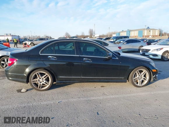 2013 Mercedes-Benz C 300 Sport with VIN WDDGF8AB0DR249949, listed as a IAAI auction lot 41396567 with Not Provided miles and . Bid and sale history available at carsss.com. Image 14.
