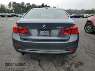 2017 BMW 3 Series 320i xDrive with VIN WBA8E5G32HNU45465, listed as a Copart auction lot 53291015 with 38,728 mi miles and Salvage title. Bid and sale history available at DreamBid. Image 6.