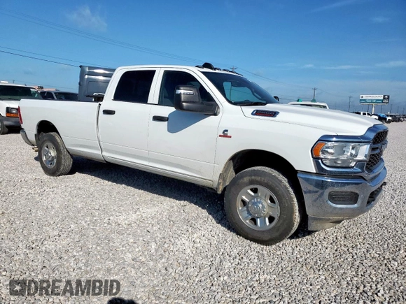 2024 Ram 2500 Tradesman with VIN 3C6UR5HL7RG282673, listed as a Copart auction lot 62127715 with 3,338 mi miles and Salvage title. Bid and sale history available at DreamBid. Image 4.