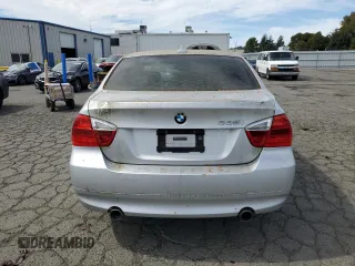 2007 BMW 3 Series 335i with VIN WBAVB73577VH21221, listed as a Copart auction lot 53072565 with 180,918 mi miles and Clean Title. Bid and sale history available at carsss.com. Image 6.