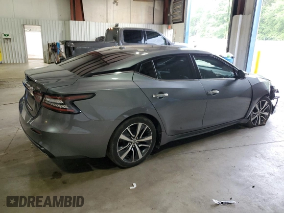2020 Nissan Maxima SV z VIN 1N4AA6CVXLC369534, wystawiony jako Copart lot #55363295 z przebiegiem 98 438 mil mil oraz Szkoda całkowita • Salvage title. Historia ofert i sprzedaży dostępna na DreamBid. Obrazek 3.