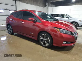 2018 Nissan LEAF SV с VIN 1N4AZ1CP7JC305400, выставлен на аукционе Copart как лот 57545495 с пробегом 73 363 миль миль и Списание • Salvage title. История ставок и продаж доступна на DreamBid. Изображение 4.
