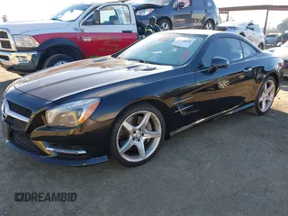 2013 Mercedes-Benz SL-Class SL 550 with VIN WDDJK7DA2DF016526, listed as a IAAI auction lot 41368828 with 46,287 mi miles. Bid and sale history available at carsss.com. Image 2.