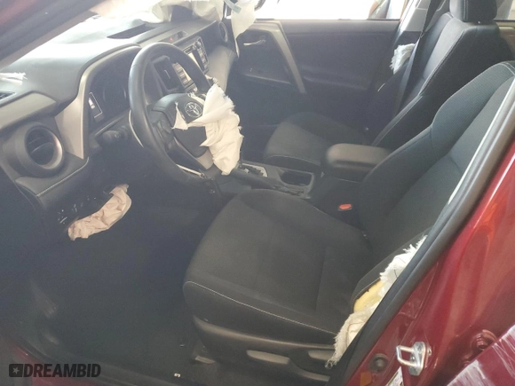 2018 Toyota RAV4 XLE with VIN 2T3WFREV5JW495584, listed as a Copart auction lot 48867725 with 34,060 mi miles and Salvage Title. Bid and sale history available at carsss.com. Image 7.