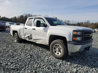 2015 Chevrolet Silverado 1500 LS with VIN 1GCVKPEC0FZ347070, listed as a Copart auction lot 45713865 with 155,737 mi miles and Salvage Title. Bid and sale history available at carsss.com. Image 4.