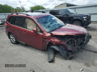 2015 Subaru Forester Touring with VIN JF2SJAWC2FH450418, listed as a Copart auction lot 55925755 with Not provided miles and Salvage title. Bid and sale history available at DreamBid. Image 4.