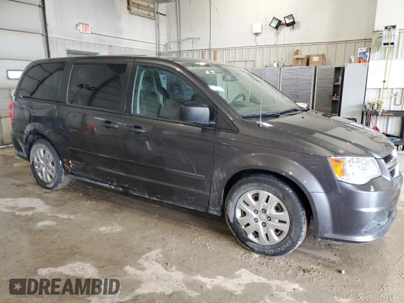 2016 Dodge Grand Caravan SE with VIN 2C4RDGBG9GR360687, listed as a Copart auction lot 47573325 with 199,928 mi miles and Salvage Title. Bid and sale history available at DreamBid. Image 4.