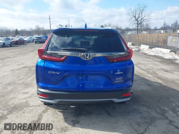 2020 Honda CR-V Touring with VIN 7FARW2H91LE012284, listed as a IAAI auction lot 41672460 with 28,207 mi miles and . Bid and sale history available at DreamBid. Image 17.