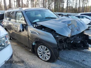 2023 Nissan Armada SV with VIN JN8AY2AD6P9693600, listed as a Copart auction lot 49272165 with Not provided miles and Salvage title. Bid and sale history available at DreamBid. Image 4.