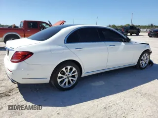 2018 Mercedes-Benz E-Class E 300 with VIN WDDZF4KB6JA302454, listed as a Copart auction lot 49543055 with 89,757 mi miles and Salvage Title. Bid and sale history available at carsss.com. Image 3.