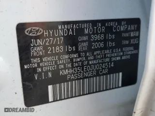 2018 Hyundai Elantra GT with VIN KMHH35LE0JU024514, listed as a Copart auction lot 68866904 with 0 mi miles and Salvage Title. Bid and sale history available at carsss.com. Image 13.