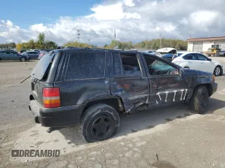 1998 Jeep Grand Cherokee Laredo with VIN 1J4GZ58S6WC305902, listed as a Copart auction lot 75988244 with 0 mi miles and Clean Title. Bid and sale history available at carsss.com. Image 3.