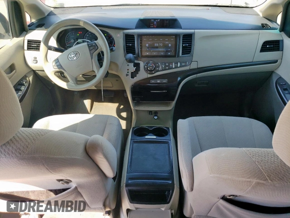 2014 Toyota Sienna LE AAS with VIN 5TDKK3DC2ES425037, listed as a Copart auction lot 50034765 with 193,560 mi miles and Salvage Title. Bid and sale history available at carsss.com. Image 8.