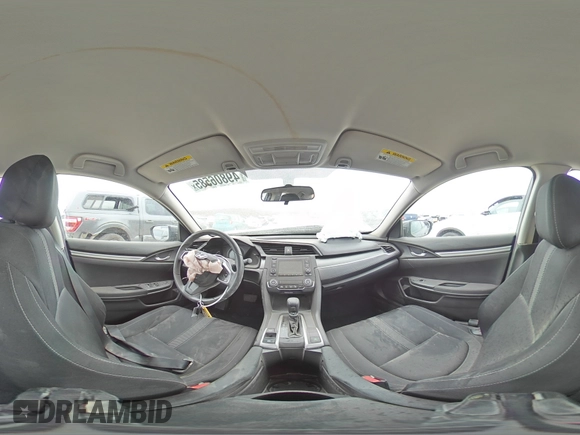 2016 Honda Civic LX with VIN 2HGFC2F58GH508868, listed as a Copart auction lot 49806585 with 77,332 mi miles and Salvage Title. Bid and sale history available at carsss.com. Image 12.