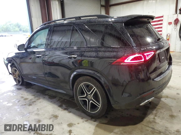 2021 Mercedes-Benz GLE 350 with VIN 4JGFB4KB6MA535372, listed as a Copart auction lot 64270015 with 63,648 mi miles and Salvage title. Bid and sale history available at DreamBid. Image 2.