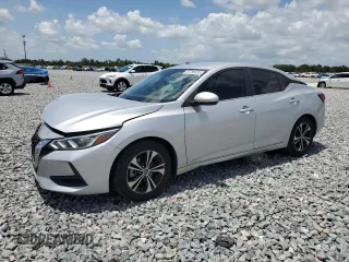 2021 Nissan Sentra SV with VIN 3N1AB8CV2MY250164, listed as a Copart auction lot 63785035 with 97,614 mi miles and Non repairable. Bid and sale history available at DreamBid. Image 1.