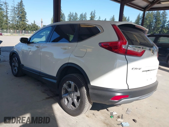 2018 Honda CR-V EX-L with VIN 2HKRW2H8XJH694194, listed as a IAAI auction lot 42083569 with 92,781 mi miles. Bid and sale history available at carsss.com. Image 3.