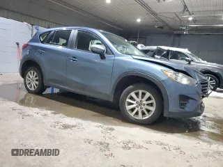 2016 Mazda CX-5 Sport with VIN JM3KE4BY2G0753678, listed as a Copart auction lot 43381635 with 90,791 mi miles and Salvage Title. Bid and sale history available at carsss.com. Image 4.