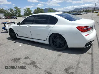 2016 BMW 7 Series 750i z VIN WBA7F0C56GGL99130, wystawiony jako Copart lot #56972905 z przebiegiem 100 556 mil mil oraz Czysty tytuł • Clean title. Historia ofert i sprzedaży dostępna na DreamBid. Obrazek 2.