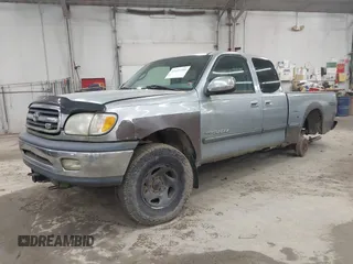 2001 Toyota Tundra SR5 with VIN 5TBBT441215169714, listed as a IAAI auction lot 42121755 with 130,202 mi miles and . Bid and sale history available at carsss.com. Image 2.