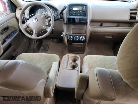 2002 Honda CR-V EX with VIN JHLRD78872C082442, listed as a Copart auction lot 42456945 with 154,848 mi miles and Salvage Title. Bid and sale history available at DreamBid. Image 8.