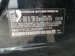 2018 MINI Countryman Cooper S with VIN WMZYT3C32J3E93605, listed as a Copart auction lot 75333004 with 64,132 mi miles and Salvage Title. Bid and sale history available at carsss.com. Image 12.