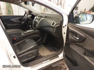2018 Nissan Murano Platinum with VIN 5N1AZ2MH0JN123528, listed as a IAAI auction lot 41582715 with 91,688 mi miles. Bid and sale history available at carsss.com. Image 5.