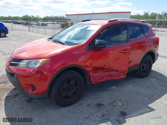 2014 Toyota RAV4 LE with VIN JTMZFREV4EJ005203, listed as a IAAI auction lot 42022295 with 130,193 mi miles. Bid and sale history available at carsss.com. Image 20.