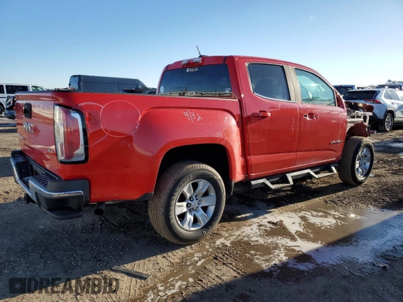 2018 GMC Canyon 2WD SLE with VIN 1GTG5CEN5J1328449, listed as a Copart auction lot 46572945 with 115,560 mi miles and Salvage Title. Bid and sale history available at carsss.com. Image 3.