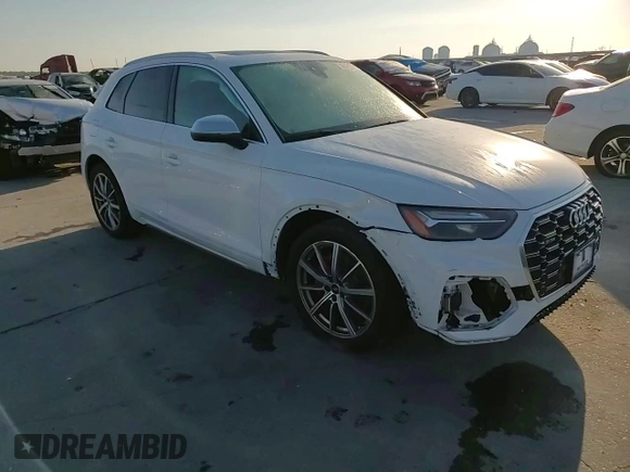 2021 Audi SQ5 Premium Plus with VIN WA1B4AFY4M2047052, listed as a Copart auction lot 78145574 with 28,672 mi miles and Salvage Title. Bid and sale history available at DreamBid. Image 12.