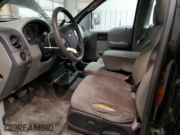 2008 Ford F-150 XL with VIN 1FTRF14W58KD80852, listed as a Copart auction lot 49785705 with 107,136 mi miles and Salvage Title. Bid and sale history available at carsss.com. Image 7.